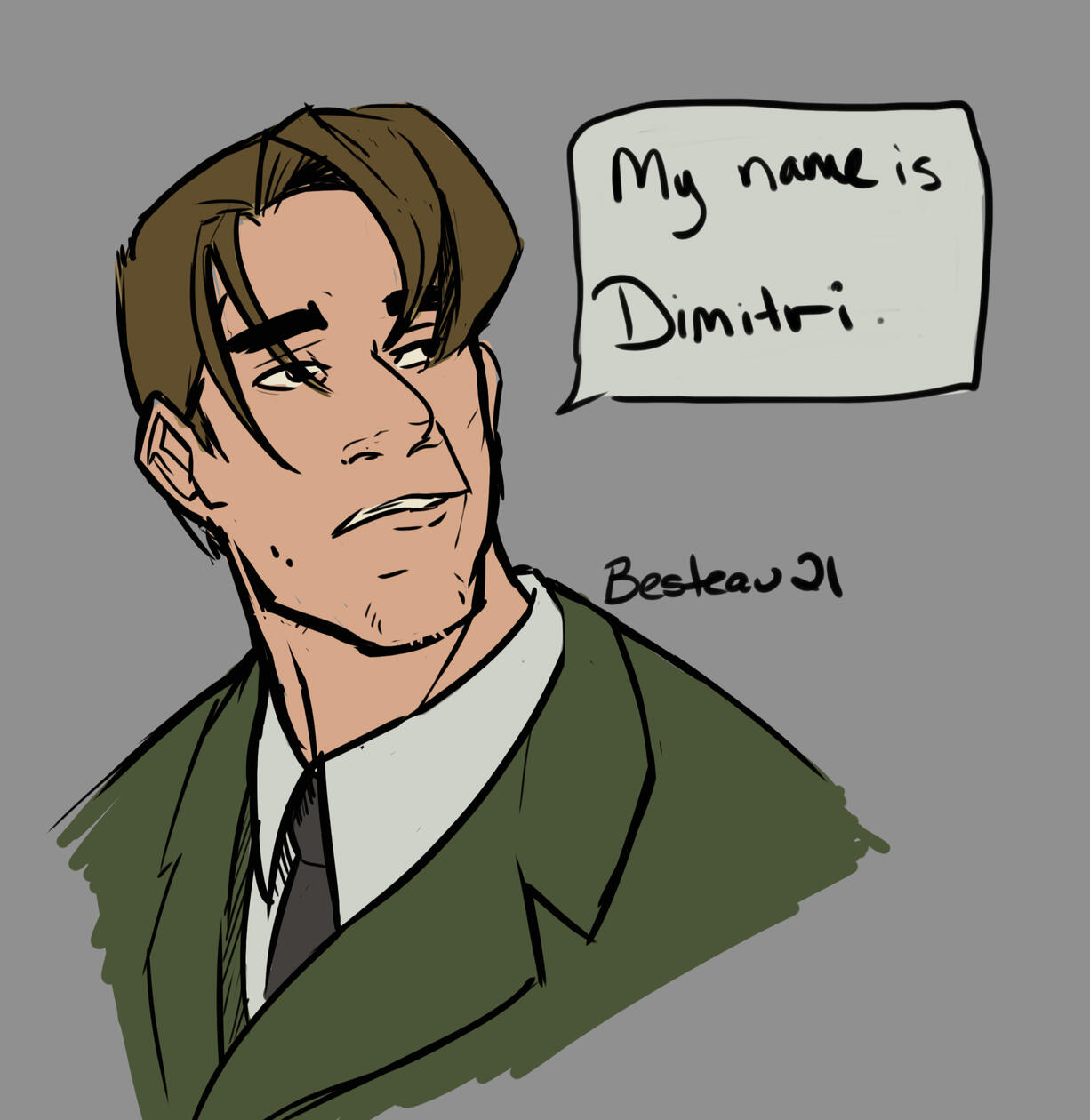Dimitri Comic Doodle